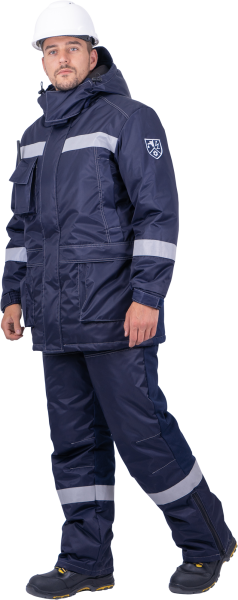 Костюм ПЕТРОЛЕУМ-2 зимний с ПК (т.синий)