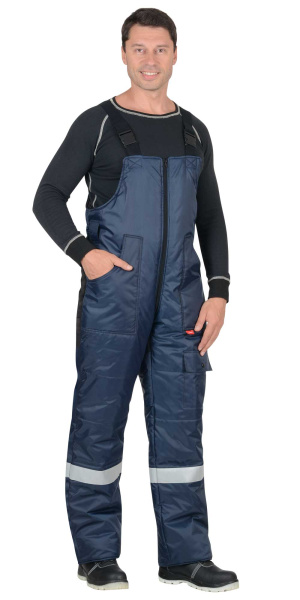 Костюм БЕРКУТ зимний с ПК (синий/черный)