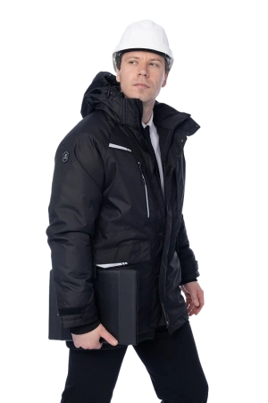 Парка BRODEKS KW 215 зимняя (черный)