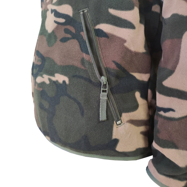 Куртка JF-01 флисовая на молнии (кмф)