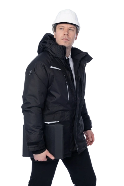 Парка BRODEKS KW 215 зимняя (черный)