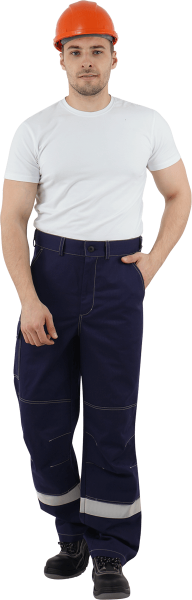 Костюм МЕГАСТАТОЙЛ с БР (т.синий/серый/оранж)