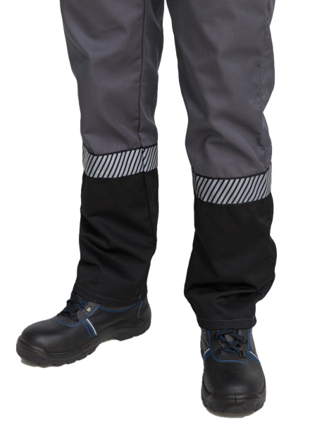 Костюм RONTA KS262 СОП с ПК (т.серый/красный/черный)