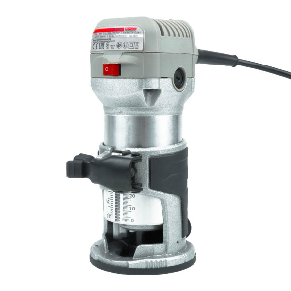 Фрезер кромочный CROWN CT11023S 710Вт раб.ход 20мм 33000об/мин