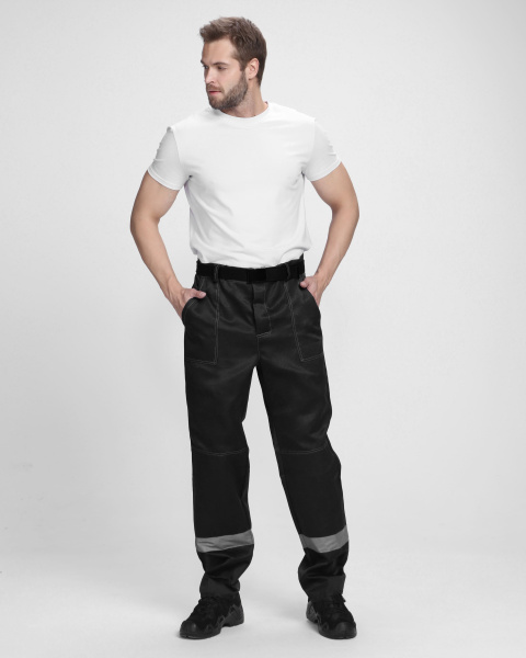 Костюм ЛИГОР-1 СОП с БР (черный/красный)