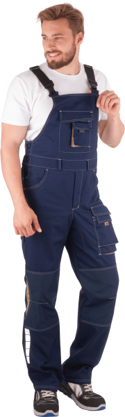 Полукомбинезон ДИДЖИТАЛ НЬЮ (т.синий/бежевый)