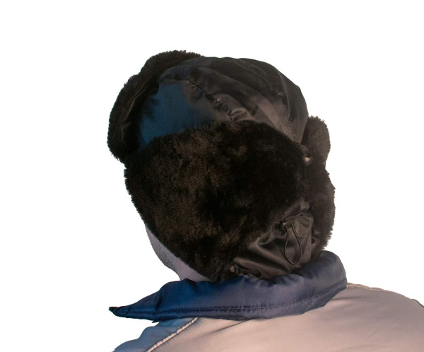 Шапка-ушанка АНТИФРОСТ (черный)