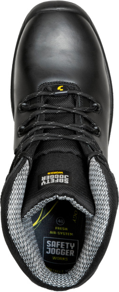 Ботинки Х430 ПУ/резина кожа с КП и КС (черный)