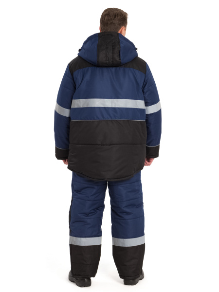 Костюм НОРДМЕН зимний с СОП с ПК (синий/чёрный)