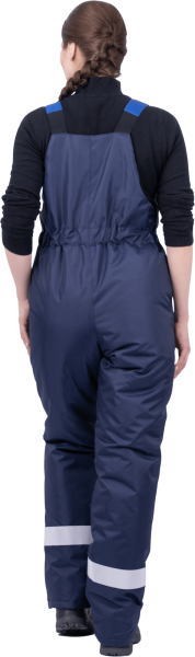 Костюм РОУД женский зимний с ПК (т.синий/василек)