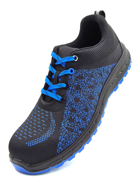 Полуботинки МИСТРАЛЬ AZ001-CK ПУ-ТПУ с КП и КС (синий/черный)