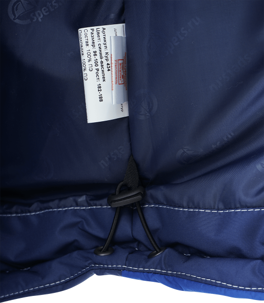 Куртка ЭДВАНС зимняя (синий/васильковый)