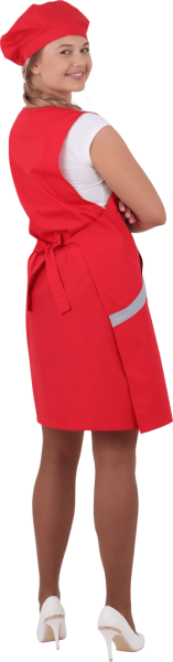 Униформа ВИНТАЖ (красный/серый)