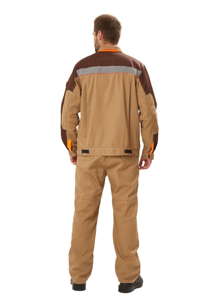 Костюм РОЛЬФ с ПК (бежевый/коричневый)