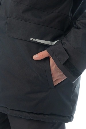 Парка BRODEKS KW 215 зимняя (черный)