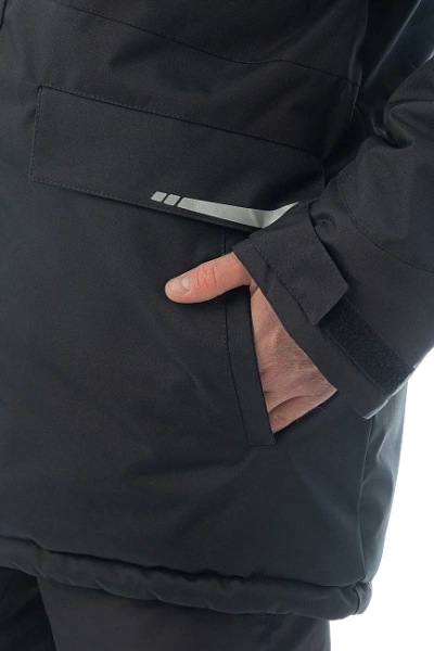 Парка BRODEKS KW 215 зимняя (черный)