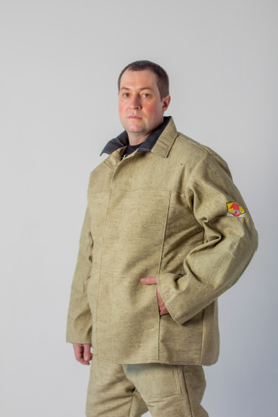 Костюм брезентовый с накладками пл. 550 гр с БР