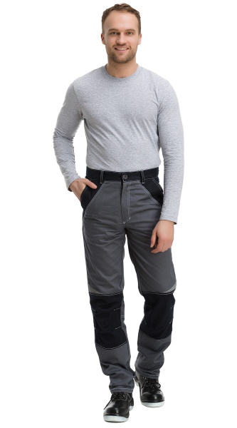 Костюм RONTA KS908 с БР (т.серый/черный)