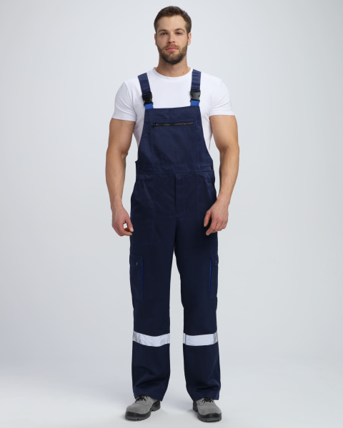 Костюм НЕЙЧ-2 СОП с капюшоном с ПК (т.синий/васильковый)