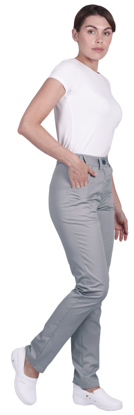 Униформа ВУППИ женская фартук брюки (серый)