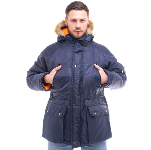 Куртка АЛЯСКА зимняя (т.синий)