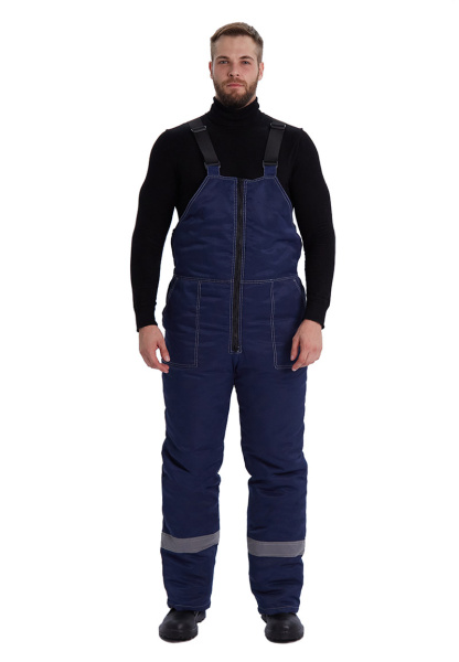 Костюм ВЬЮГА зимний с ПК (т.синий/василек)