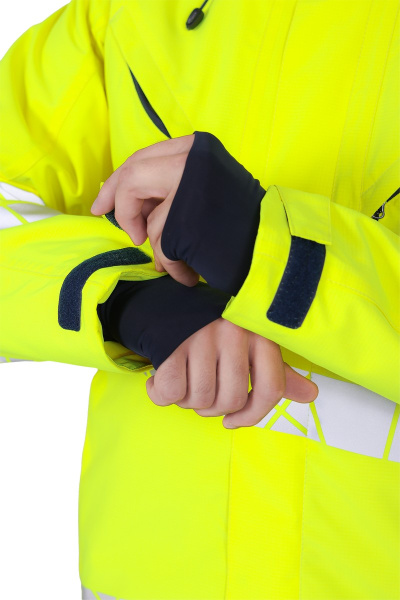 Куртка ACTIVE зимняя (желтый/синий)