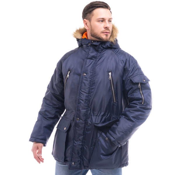 Куртка АЛЯСКА зимняя (т.синий)