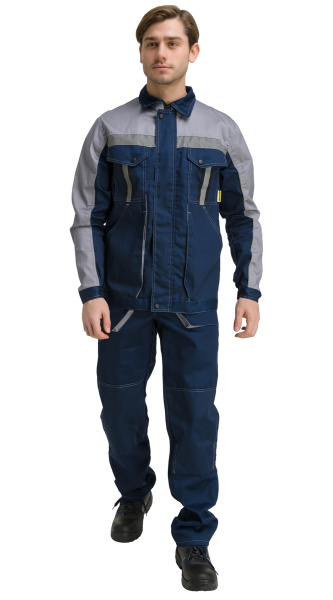 Костюм RONTA KS806 с БР (т.синий/серый)
