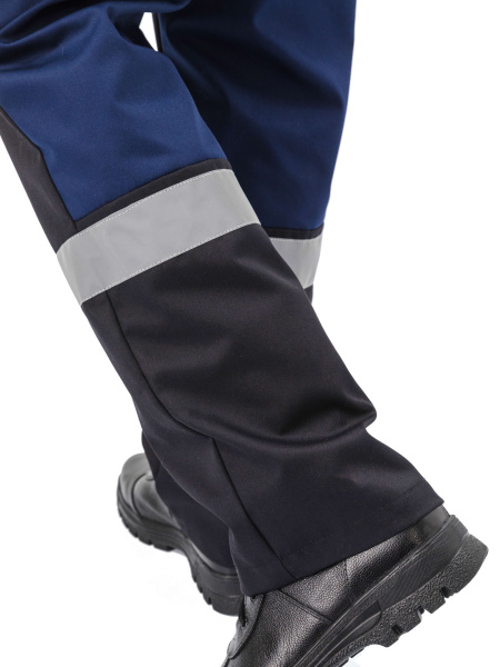 Костюм ВОЛГАРЬ с БР (т.синий/черный)