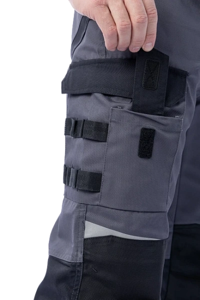 Брюки Brodeks KS 302 (серый/черный)