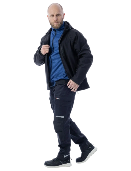 Куртка BRODEKS KS 232 софтшелл (чёрный)