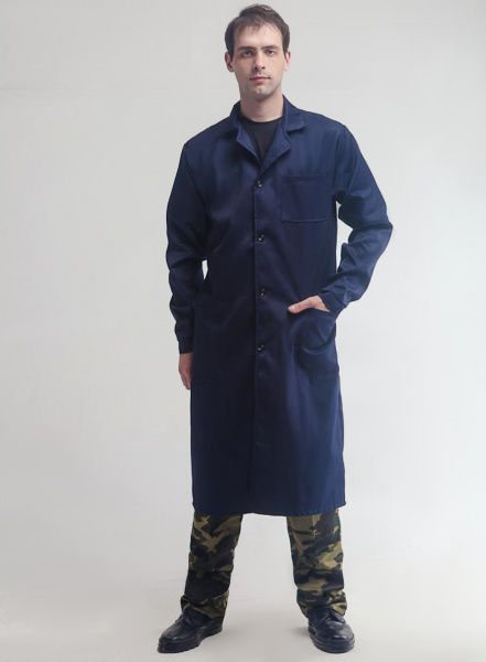 Халат РАБОЧИЙ (т.синий)