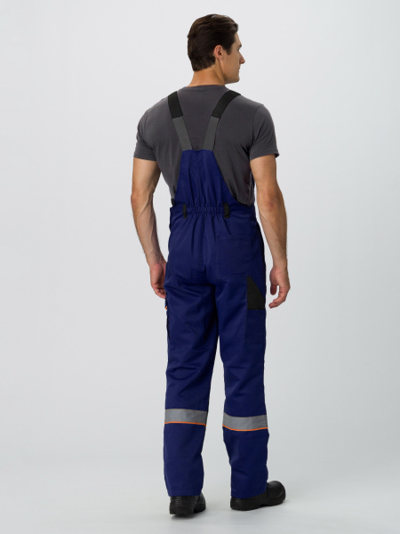 Костюм Практик СОП (тк.Смесовая,210) п/к, т.синий/черный