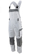 Полукомбинезон BRODEKS KS 402 (белый/серый) (р. 3XL)