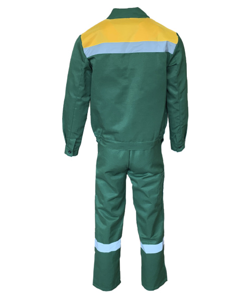 Костюм ОПТИМАЛ СОП с ПК (зеленый/желтый)