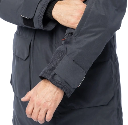 Куртка-парка BRODEKS VIP KW 233 зимняя (т.серый)