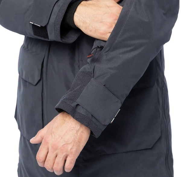 Куртка-парка BRODEKS VIP KW 233 зимняя (т.серый)