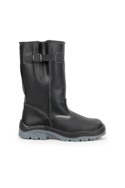 Сапоги КОМФОРТ ПУ-ТПУ с МП (черный)