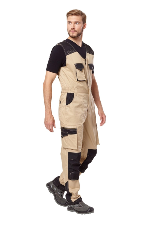 Полукомбинезон FORT W (бежевый/черный)