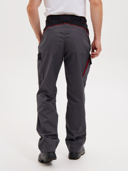 Костюм КОСТА с БР (серый/чёрный/красный)