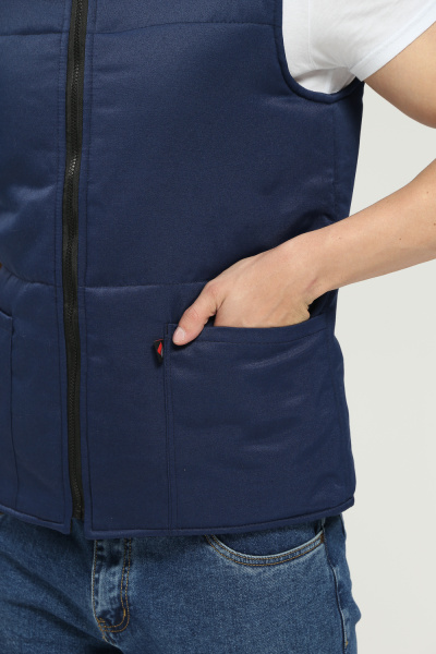 Жилет БАЗА зимний (т.синий)