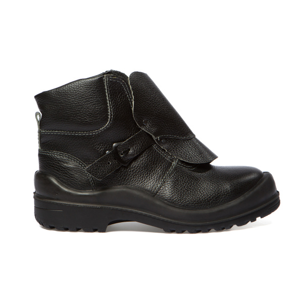 Ботинки для сварщика КП ПУ/Нитрил (черный)