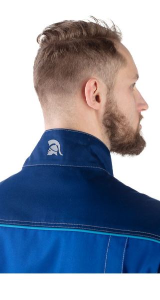 Костюм ИНДЕВОР с БР (васильковый/т.синий)