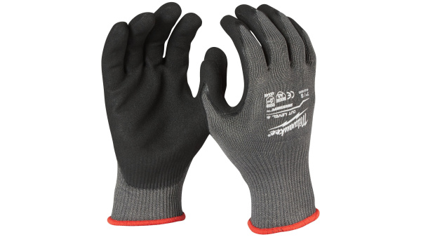 Перчатки CUT LEVEL защитные cо вспененным нитриловым покрытием 5/E