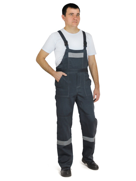 Костюм НОВА с СОП с ПК (т.серый/св.серый)