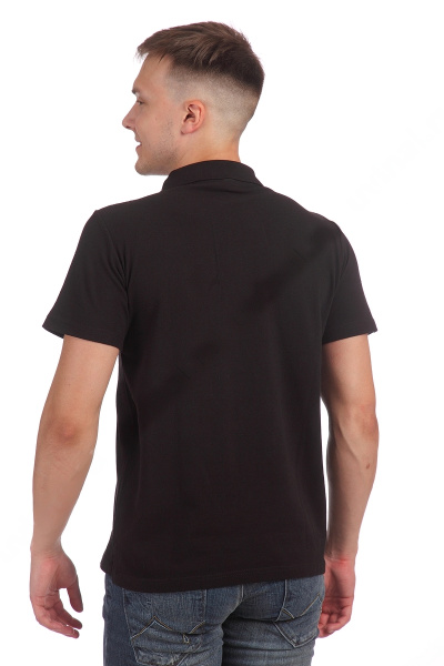 Рубашка ПОЛО унисекс (черный)