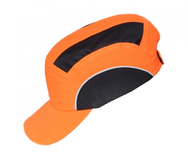 Каскетка защитная с СОП (оранжевый/черный)