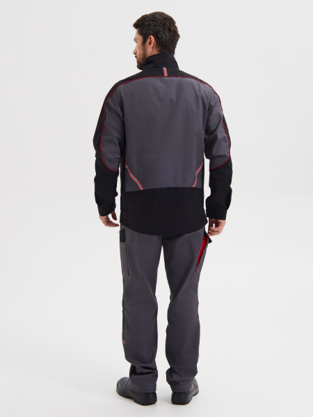 Костюм КОСТА с БР (серый/чёрный/красный)