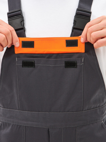 Костюм ЛИПЕЦК-2 СОП CH с ПК (т.серый/оранжевый)